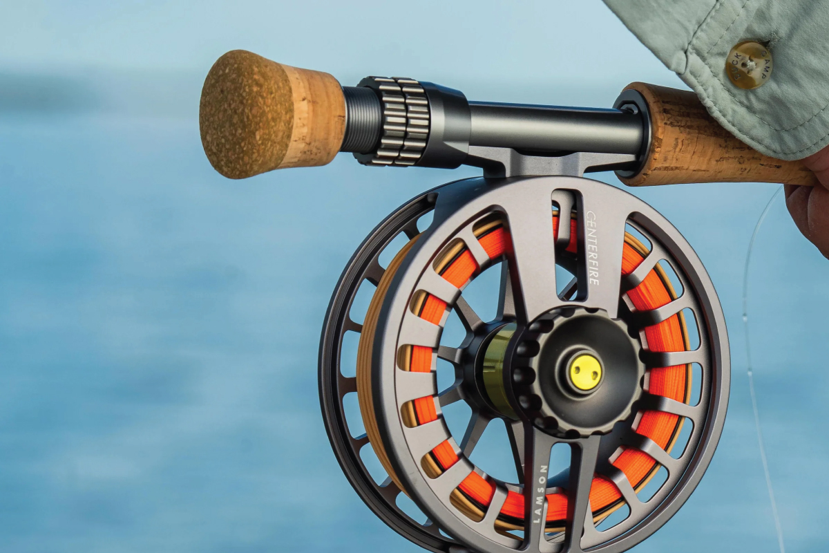 Lamson Fishing Reel at Reeves Outdoor Center